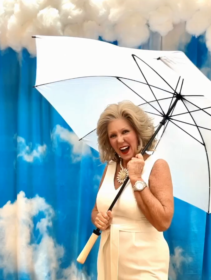 Blue Sky White Clouds Natural Scenery Photography Backdrop uk SH673