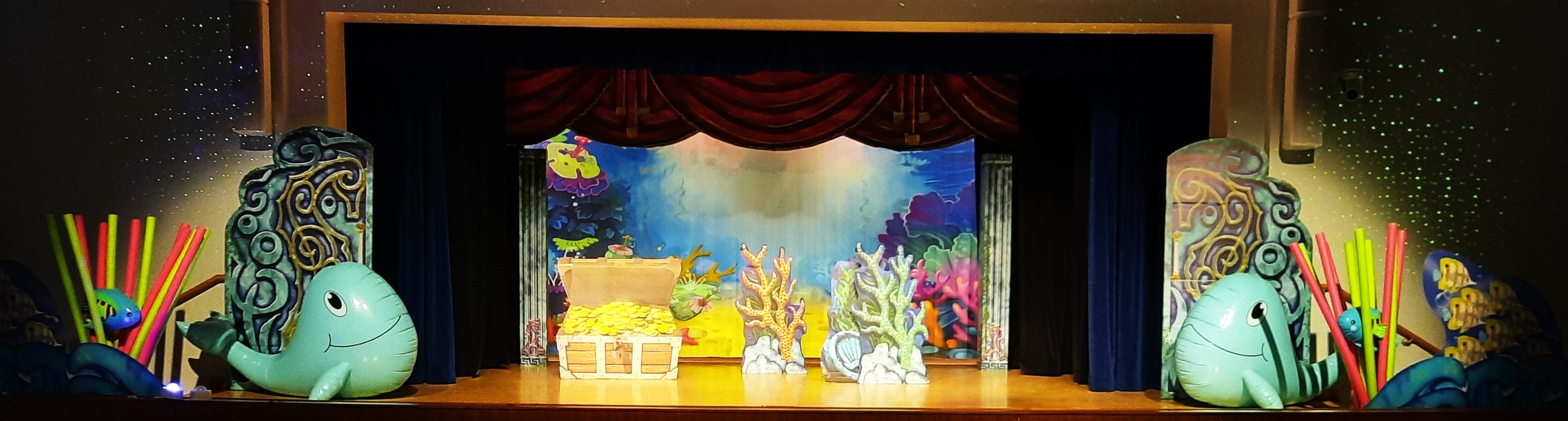 Custom Theater Backdrop UK Service CT1