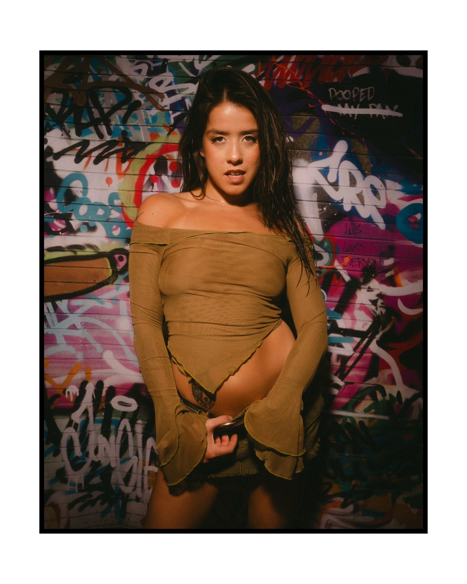 Graffiti Backdrops Photography Vibrant Street Art Backdrop UK BRP12-118