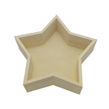 DBackdrop Wooden Star Shaped Newborn Photography Props SYPJ3（brown、yellow、white）