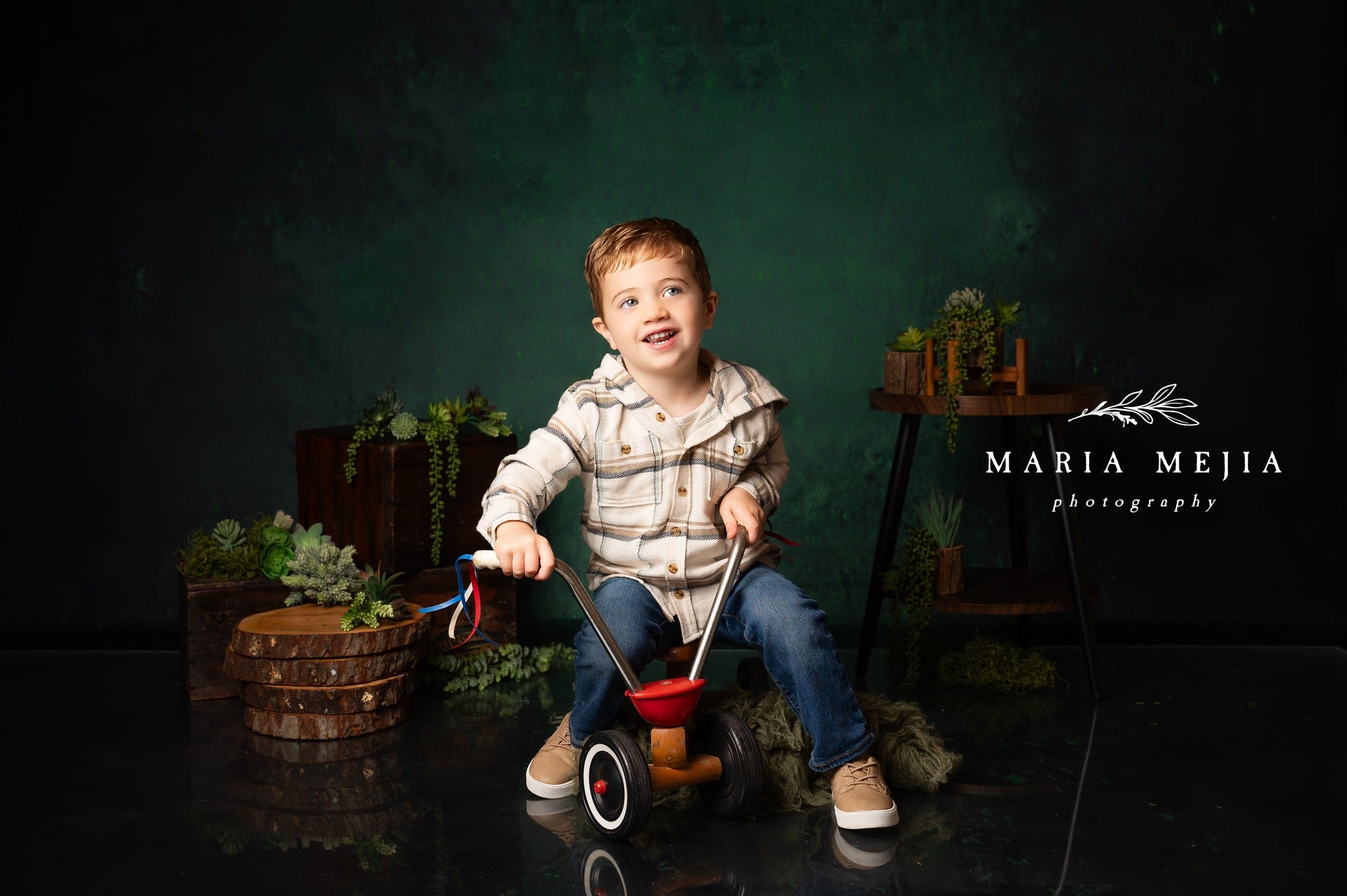 Abstarct Dark Green Texture Photo Studio backdrop uk GC-139