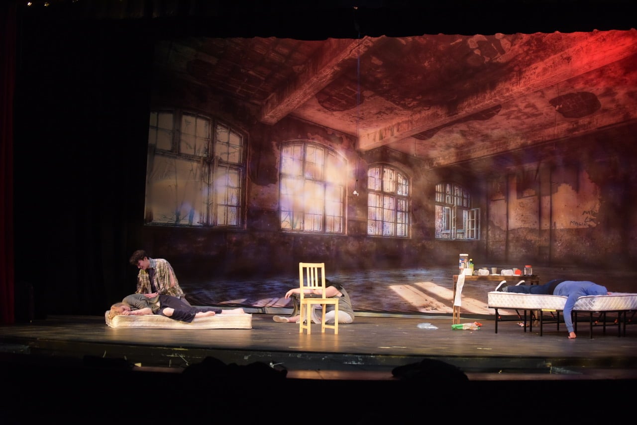 Grunge Old Wooden Inside House Window Backdrop UK for Photography J02737