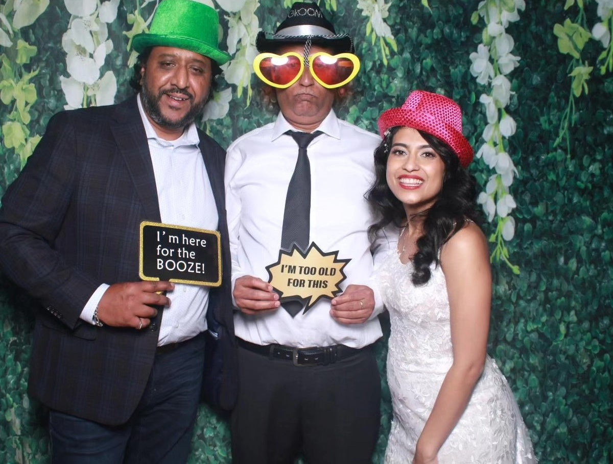 Floral Wall backdrop UK Green Background for Photography GX-1034