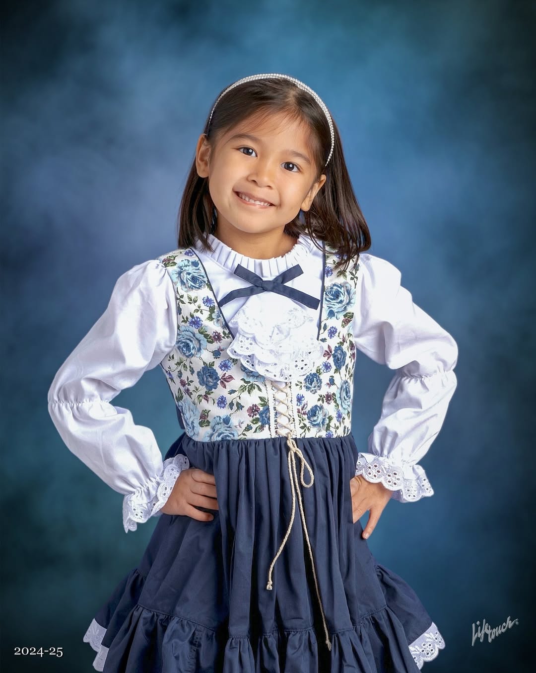 Blue Dark Abstract Textue Photo Booth backdrop uk GC-176