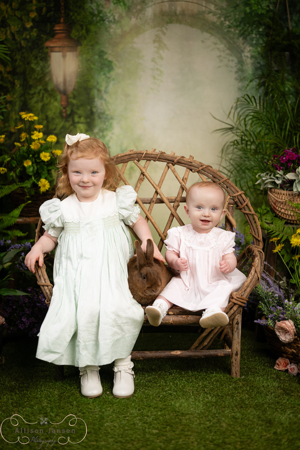 Enchanted Forest Backdrop Magical Misty Arch Lanterns Forest Backdrop UK MRR9-94