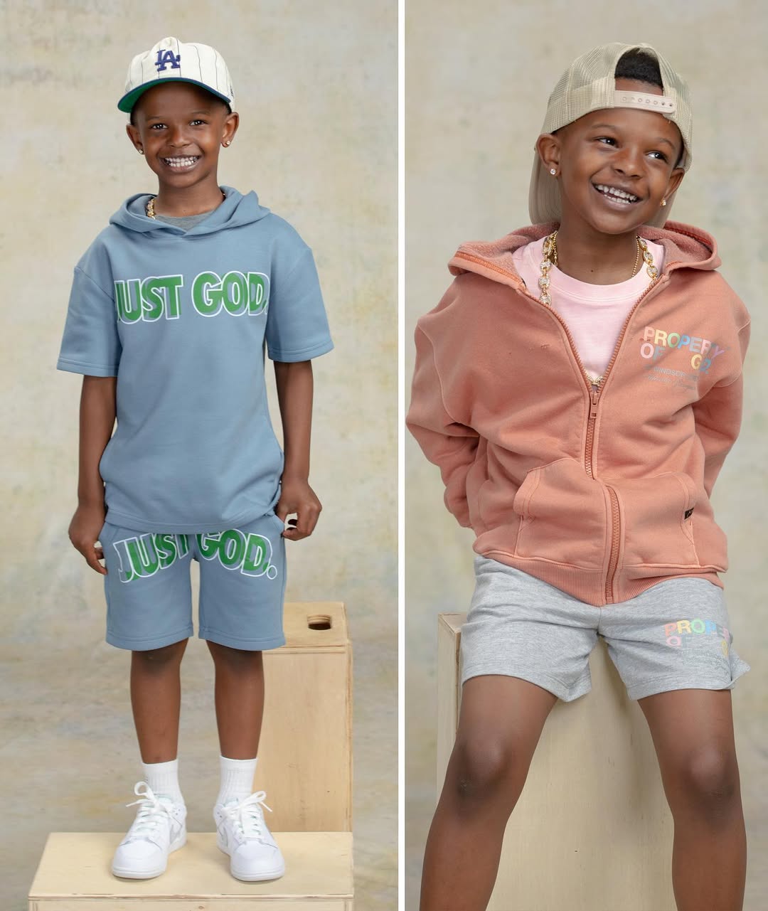 Abstract Retro Beige Wall Texture Portrait Photo Shoot Backdrop DHP-182