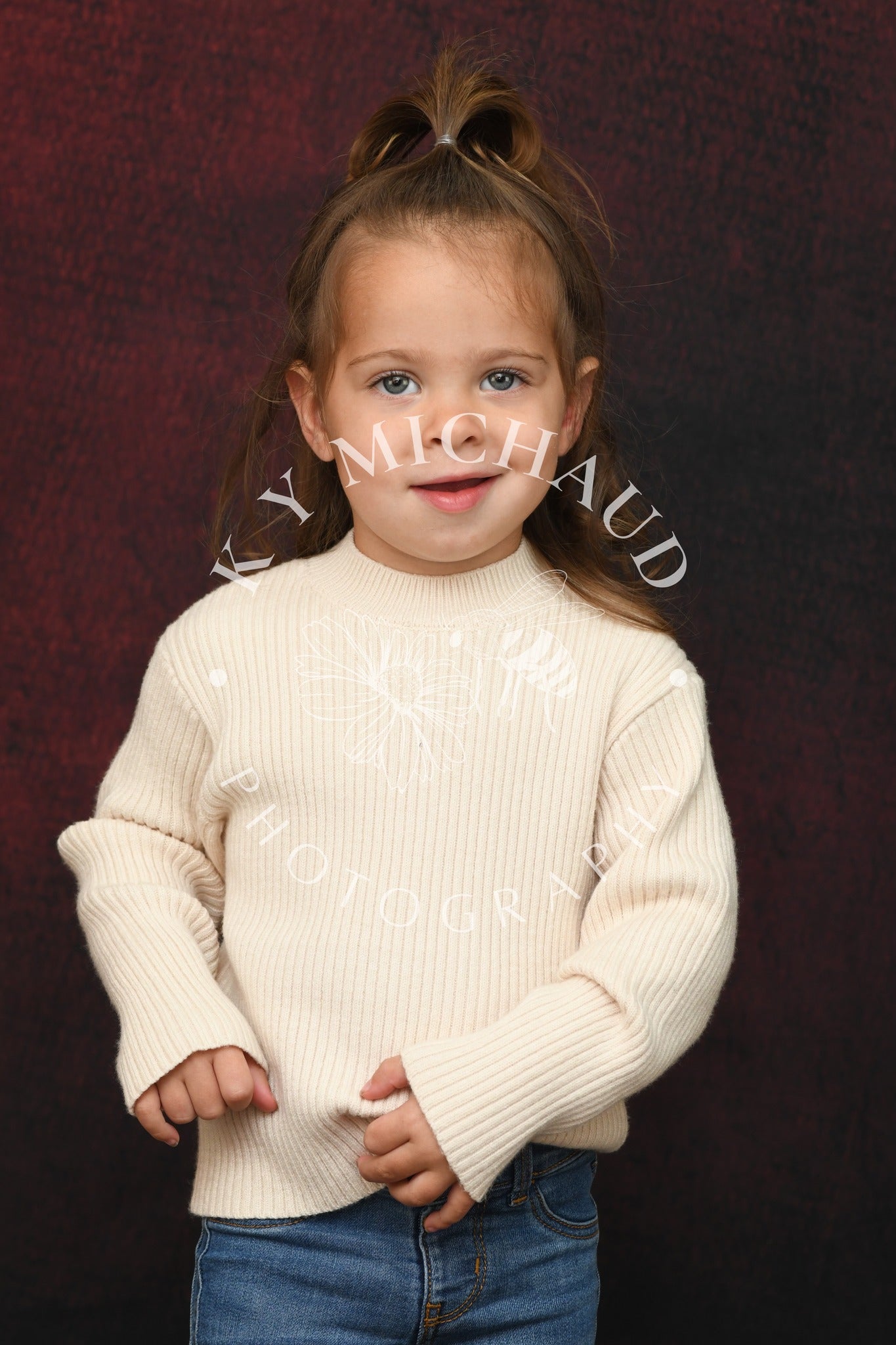 Abstract Brown Red Backdrop for Studio Photography UK M10-34