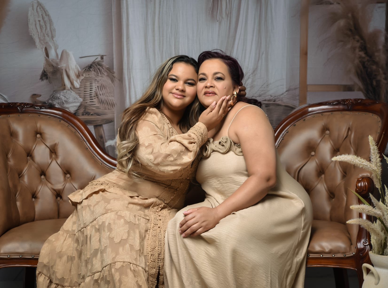 Boho Photo Backdrop Soft Cream Wall Macrame Backdrop UK GQ2-25