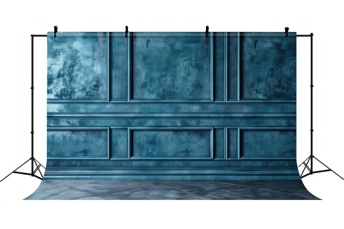 Blue Retro Background Classic Textured Wall Backdrop UK BRP10-277