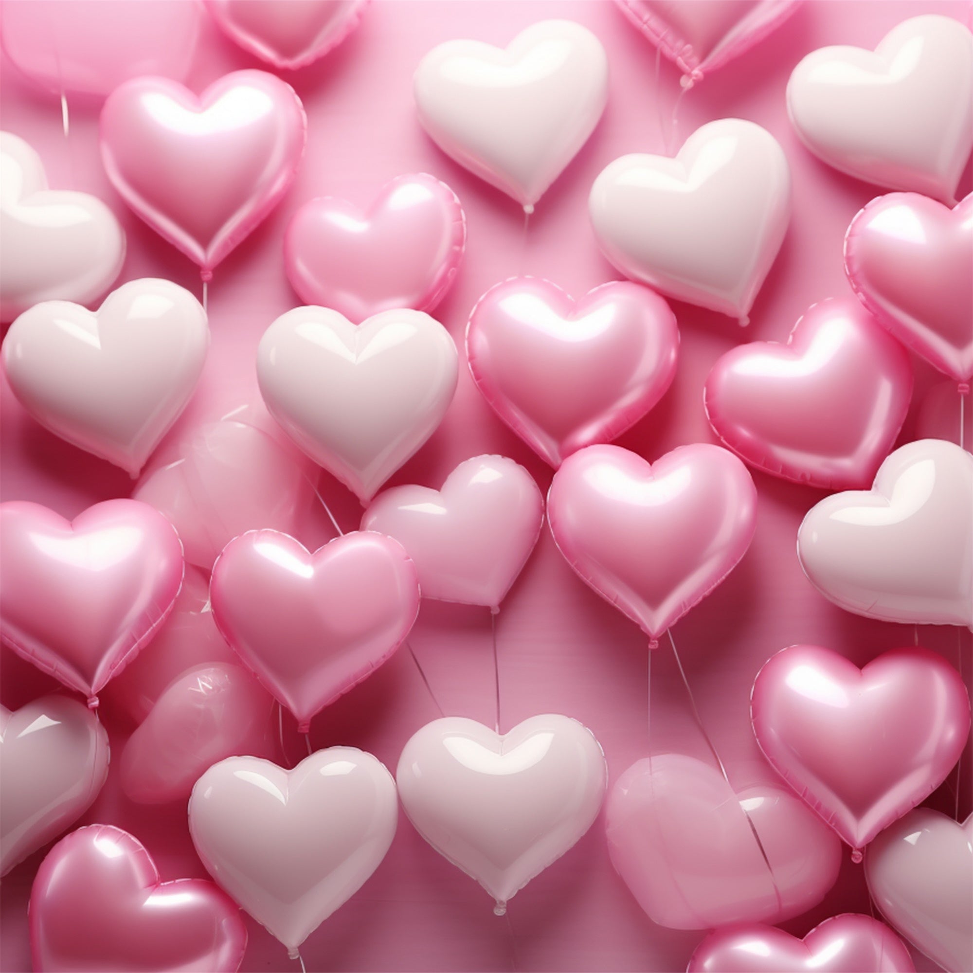 Backdrop Valentine Heart Balloon Arrangement Backdrop UK BRP11-299