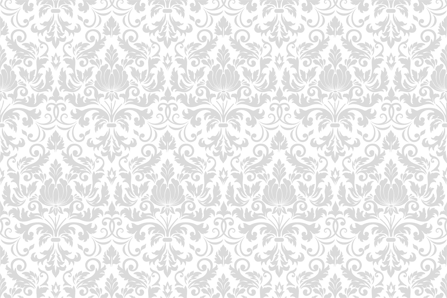 Damask Photo Backdrops Elegant Vintage Leaf Pattern Backdrop UK BRP12-597