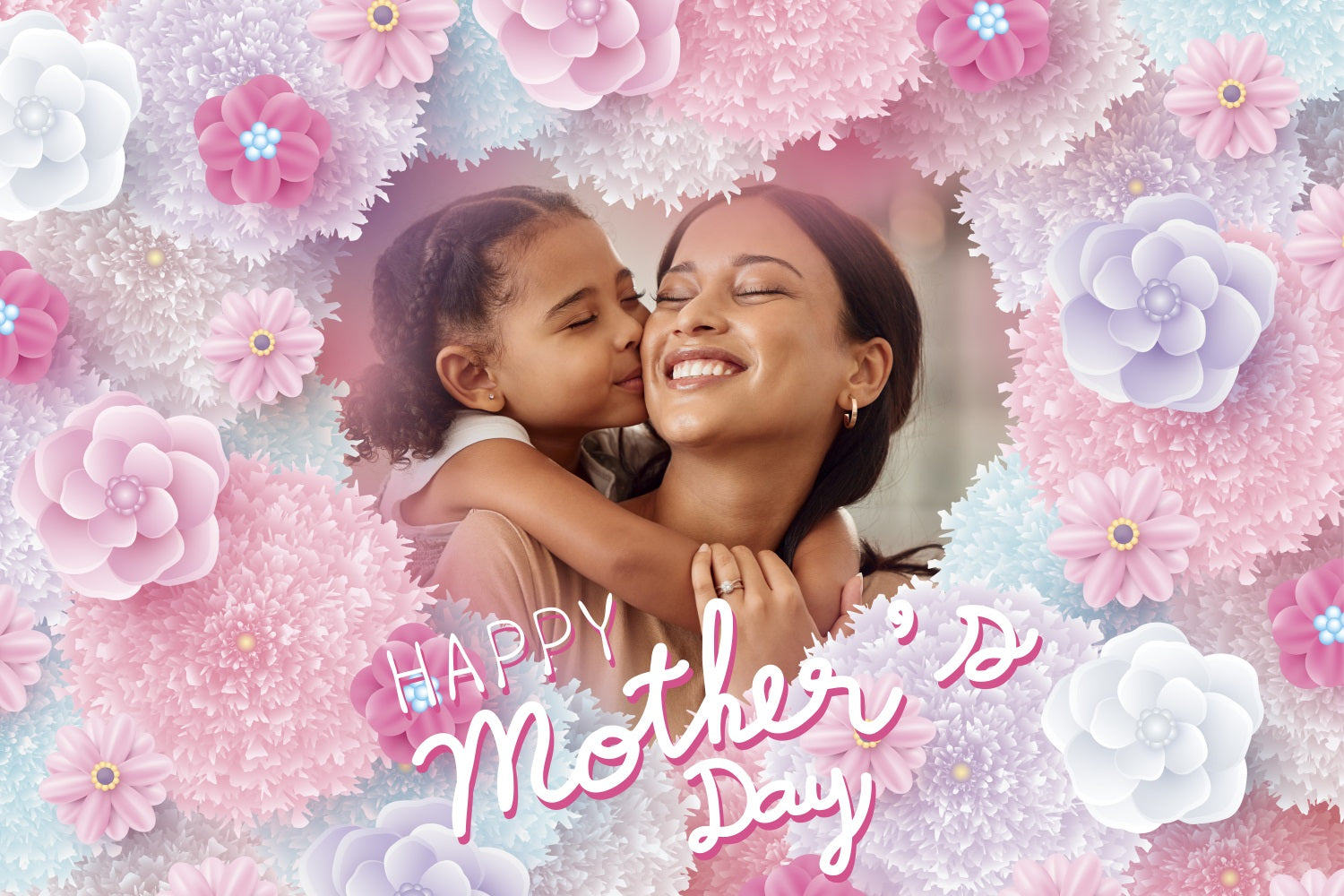 Mothers Day Backdrop Ideas Cherished Bond Customized Backdrop UK BRP3-127