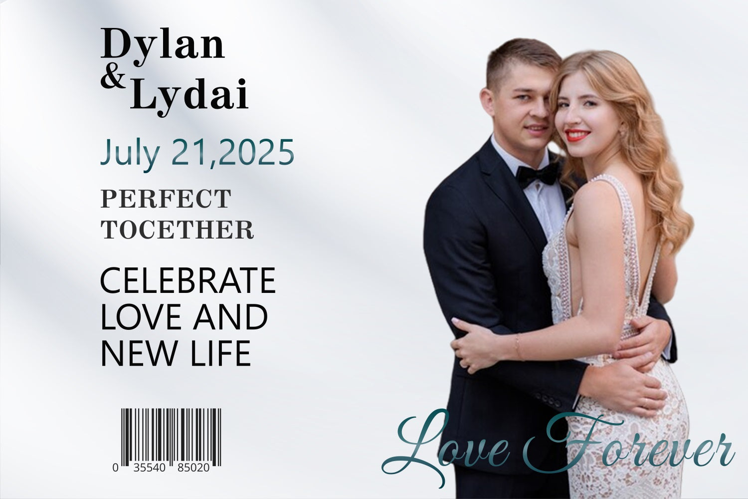 Wedding Ceremony Backdrop Minimalist White Custom Backdrop UK BRP3-197