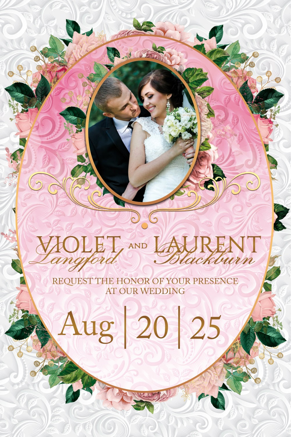 Wedding Backdrop Ideas Ornate Pink Frame Customized Backdrop UK BRP3-212