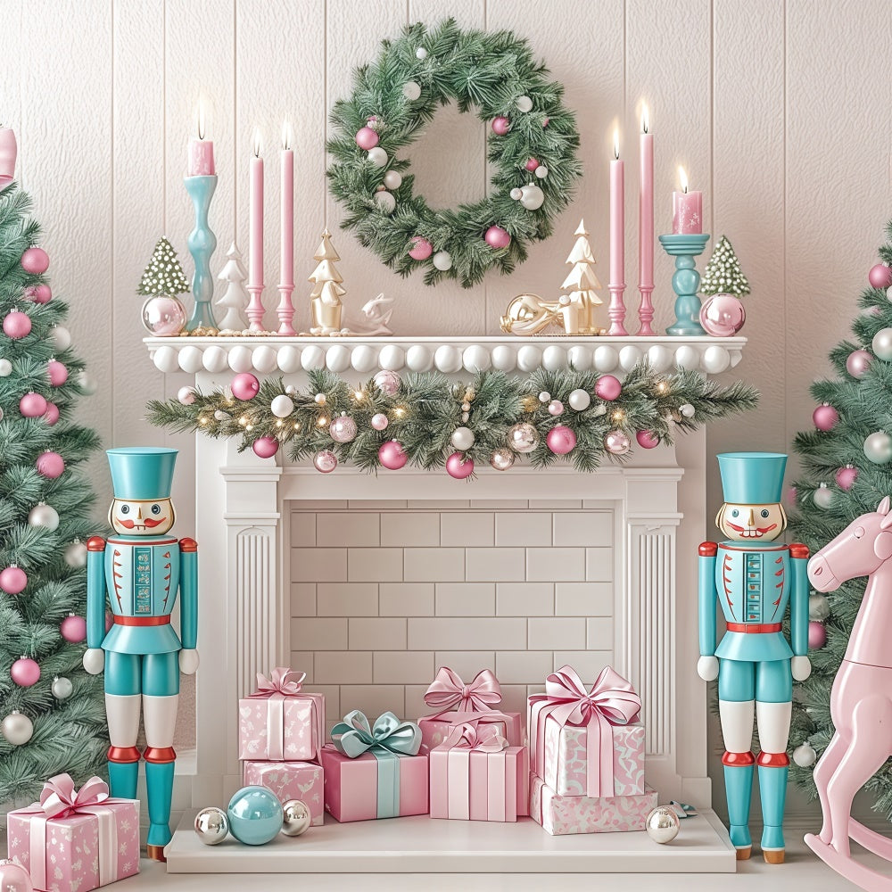 Christmas Backdrop Pastel Nutcracker Fantasy Backdrop UK BRP57-131