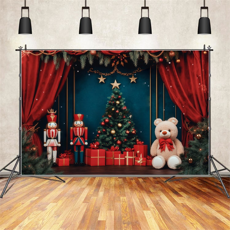 Christmas Backdrop Ideas Nutcracker Royal Stage Backdrop UK BRP57-144