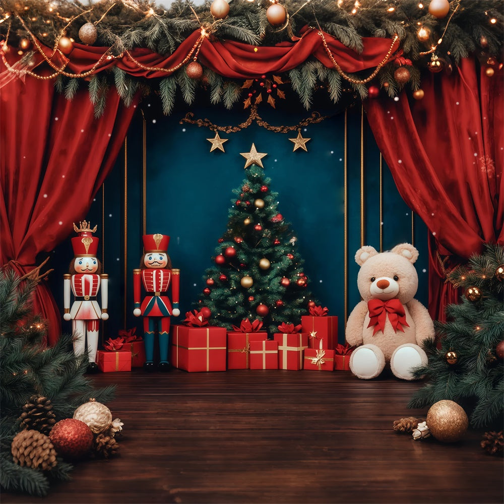 Christmas Backdrop Ideas Nutcracker Royal Stage Backdrop UK BRP57-144