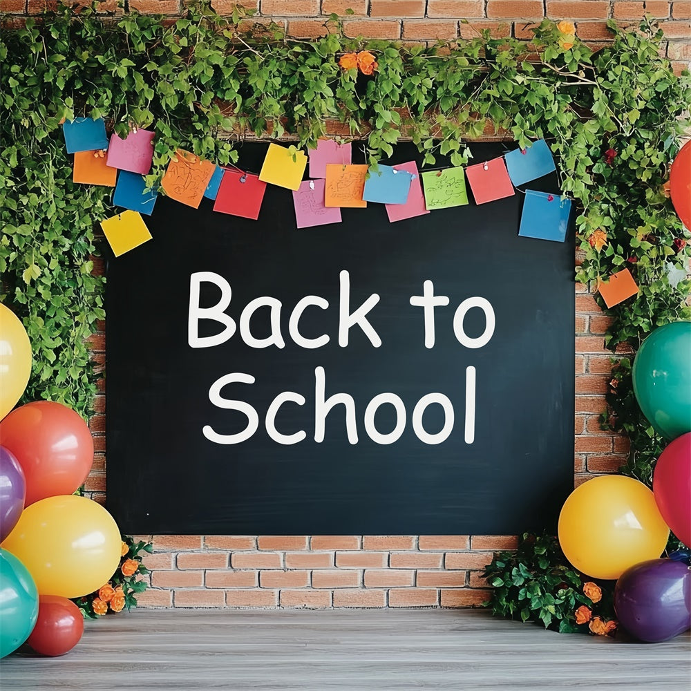 School Photo Backdrops Brick School Bash Backdrop UK BRP57-20