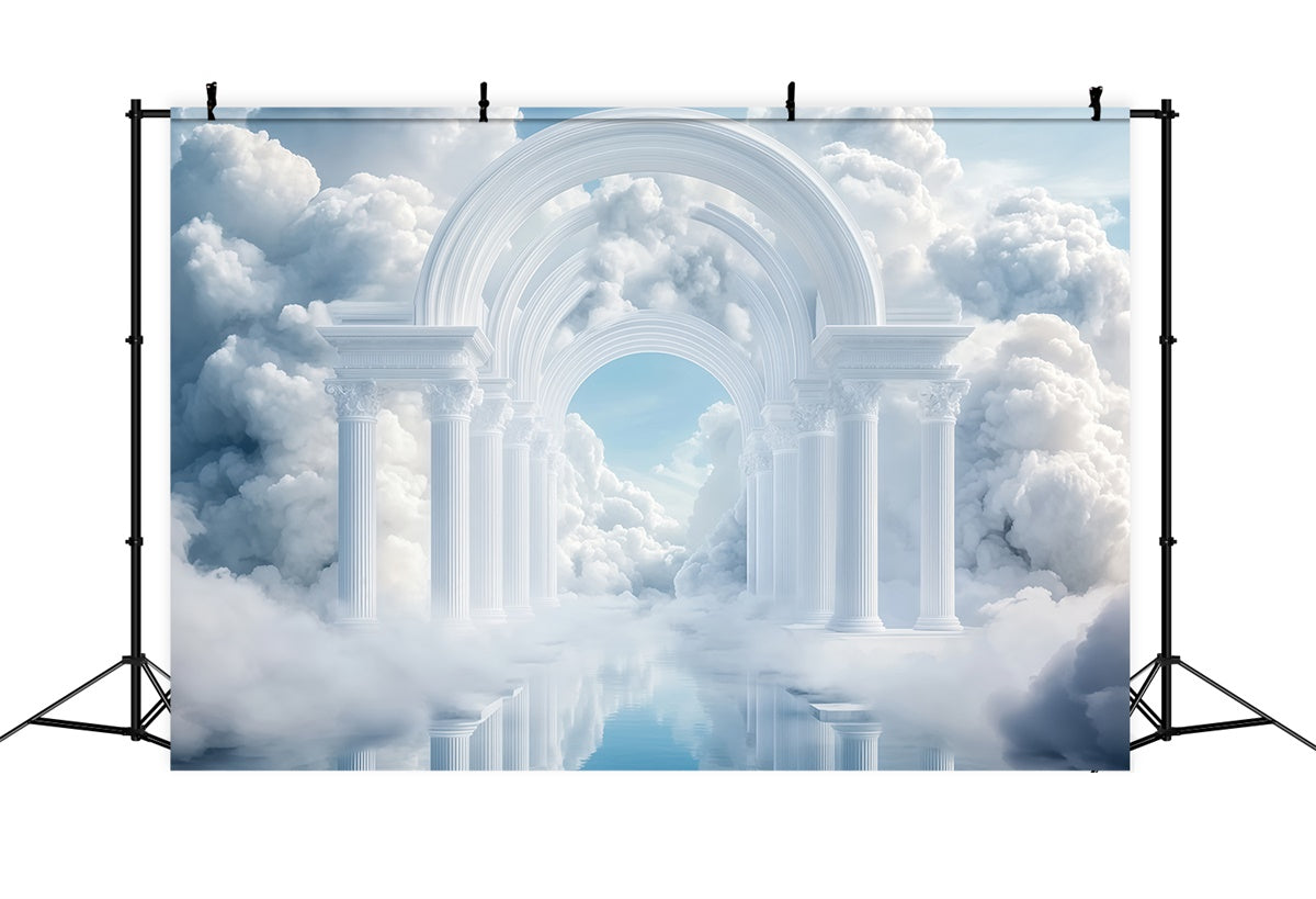 Clouds Backdrop Celestial Archway Palace Backdrop UK BRP57-216