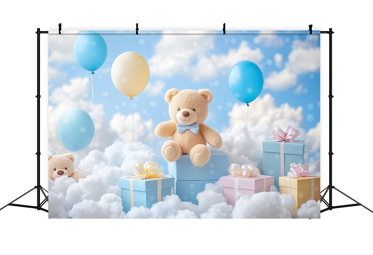 Cloud Photography Backdrop Sky Gift Celebration Backdrop UK BRP57-221