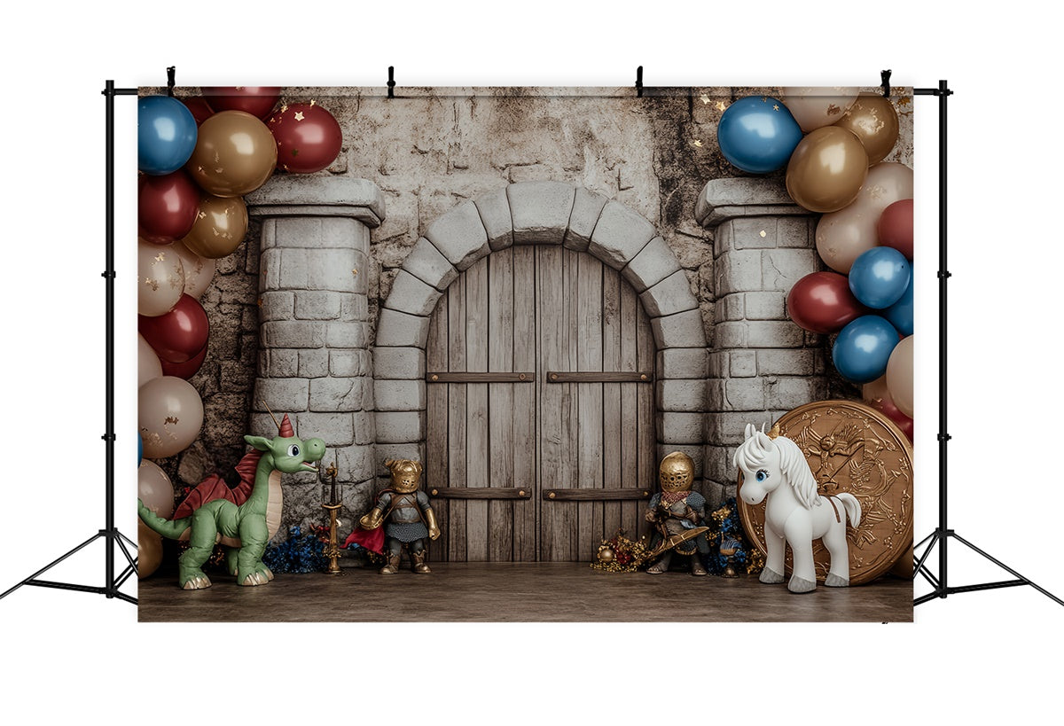 Kids Backdrop Fantasy Fortress Adventure Backdrop UK BRP57-251