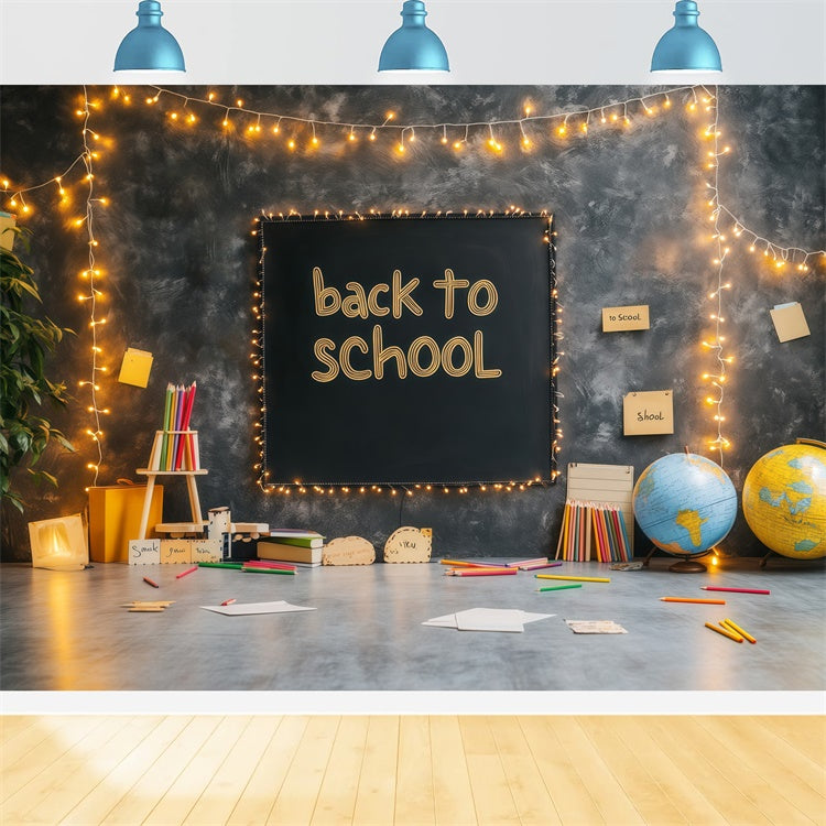 Classroom Backdrop Twinkle Light Learning Backdrop UK BRP57-37