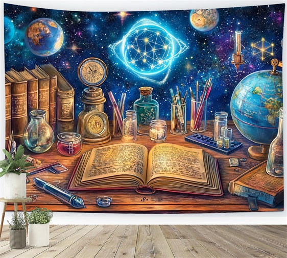Back To School Backdrops Stellar Discovery Desk Backdrop UK BRP57-39