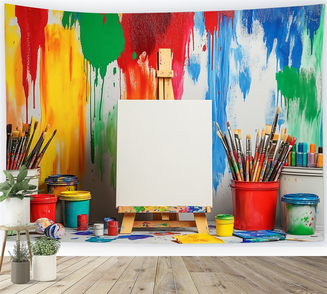 School Picture Backdrop Creative Canvas Moment Backdrop UK BRP57-51