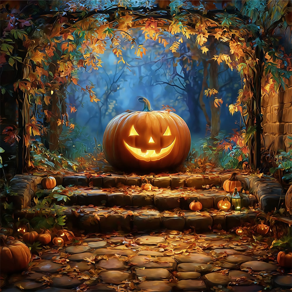 Halloween Photography Backdrop Rustic Autumn Magic Backdrop UK BRP57-67