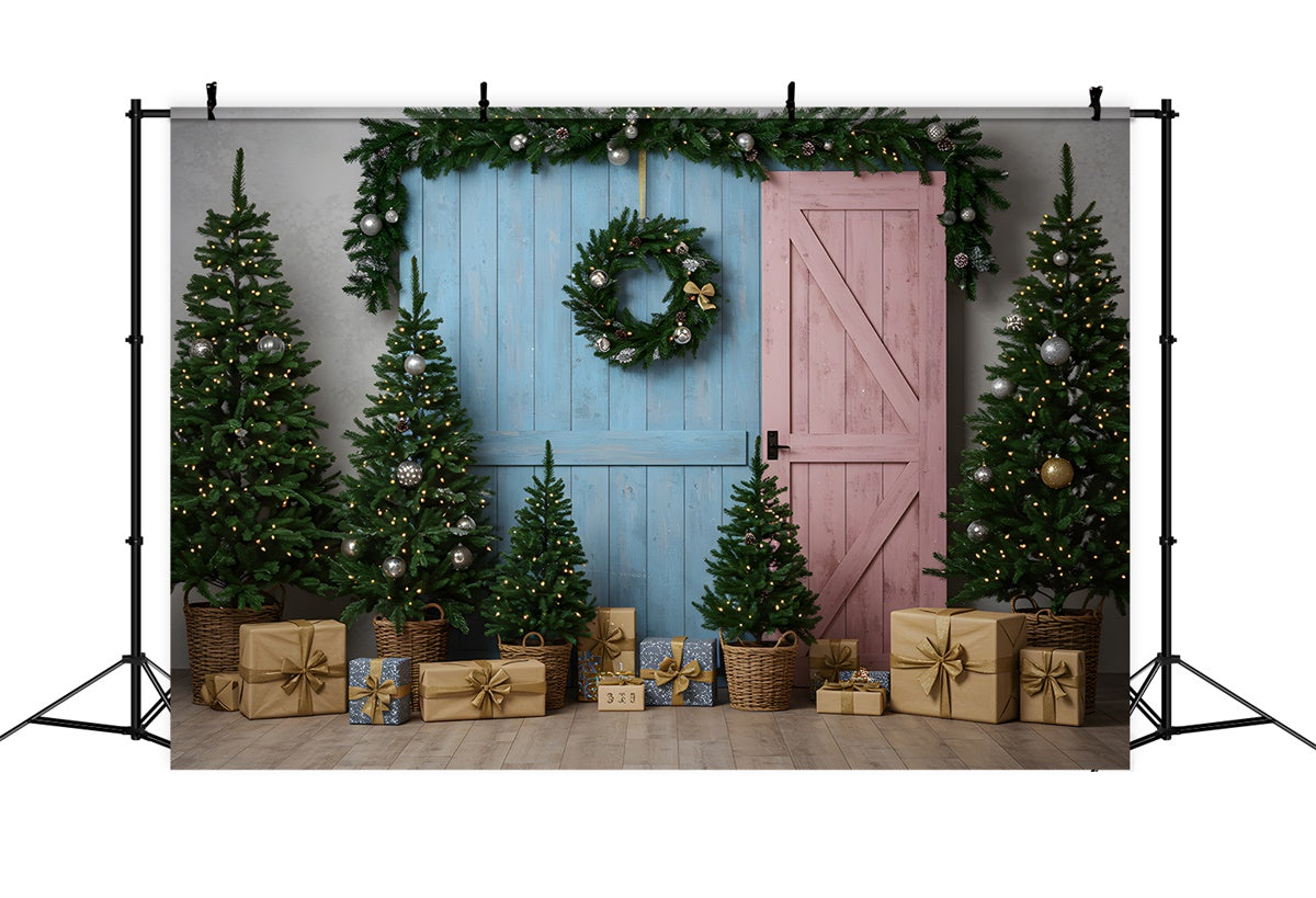 Christmas Photo Backdrops Cottage Style Gift Decor Backdrop UK By Magali