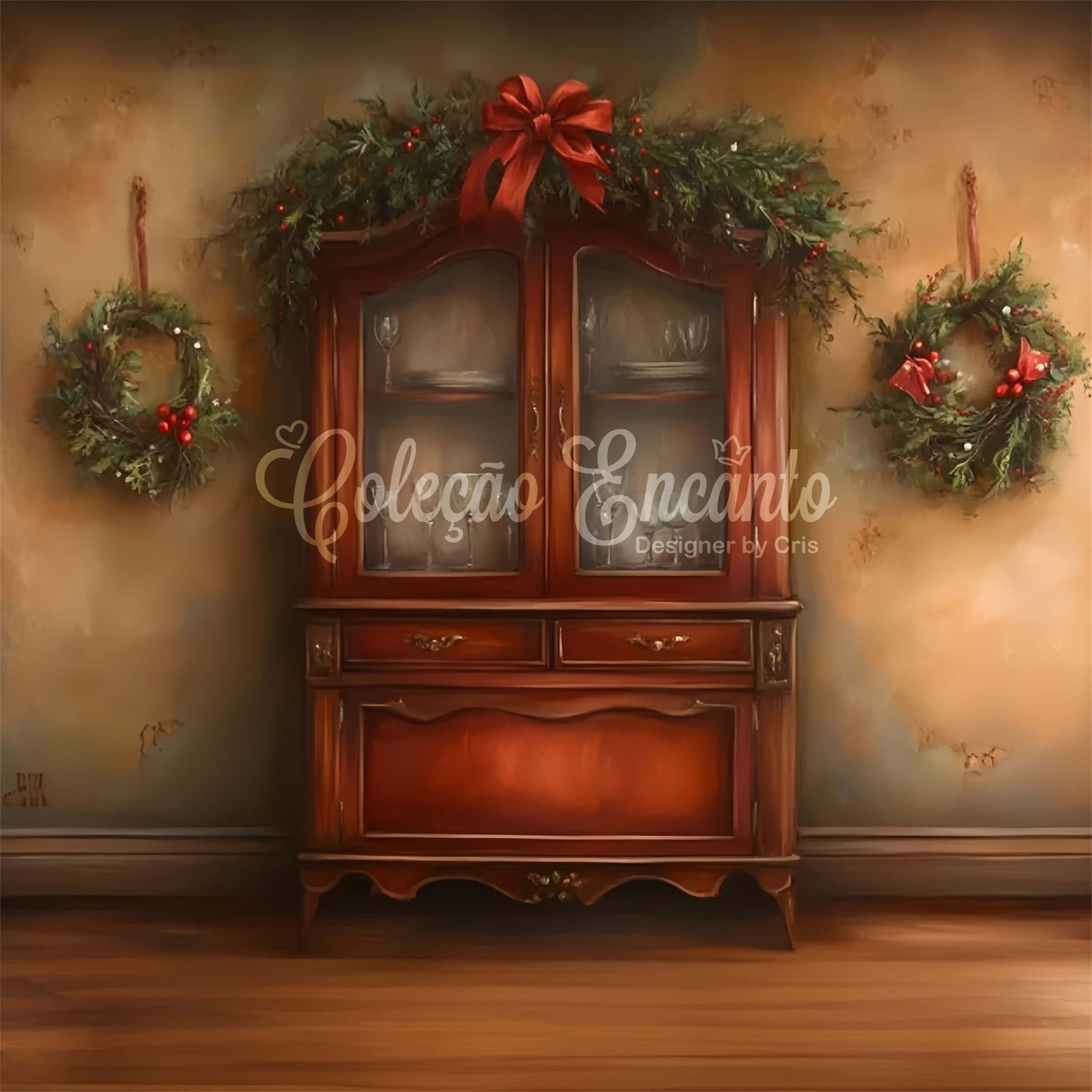 Christmas Backdrop Ideas Interior Holiday Wreaths Backdrop UK By Magali