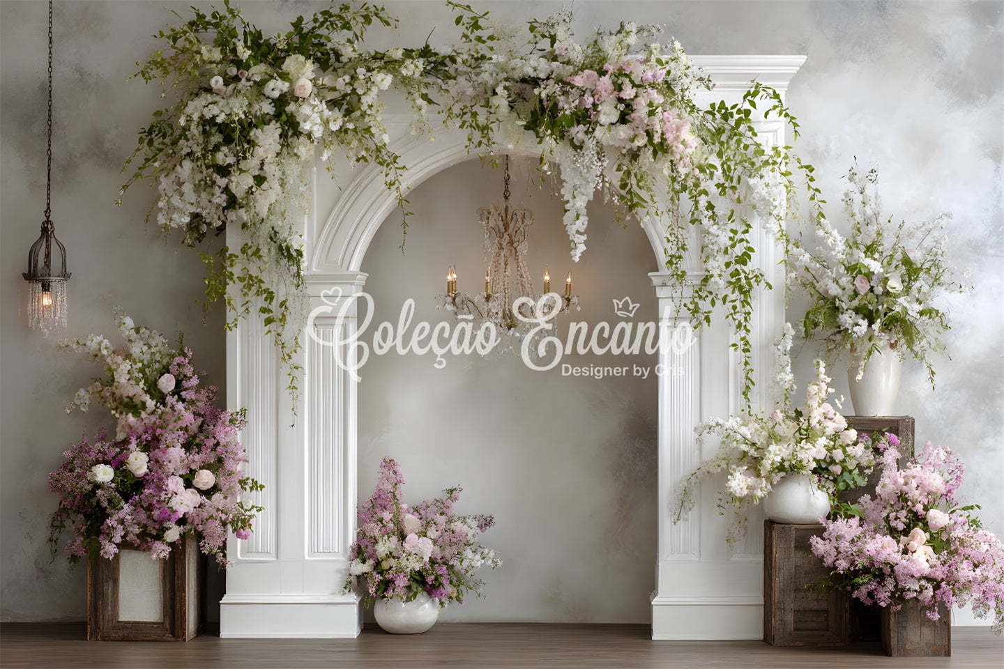 Mothers Day Backdrops Elegant Floral Archway Design Backdrop Mothers Day UK By Magali