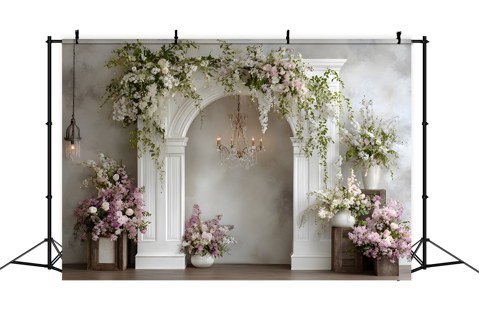 Mothers Day Backdrops Elegant Floral Archway Design Backdrop Mothers Day UK By Magali