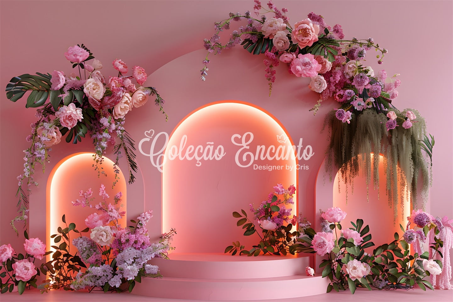 Mothers Day Flower Backdrop Lush Garden Peony Bliss Backdrops For Mother's Day UK By Magali