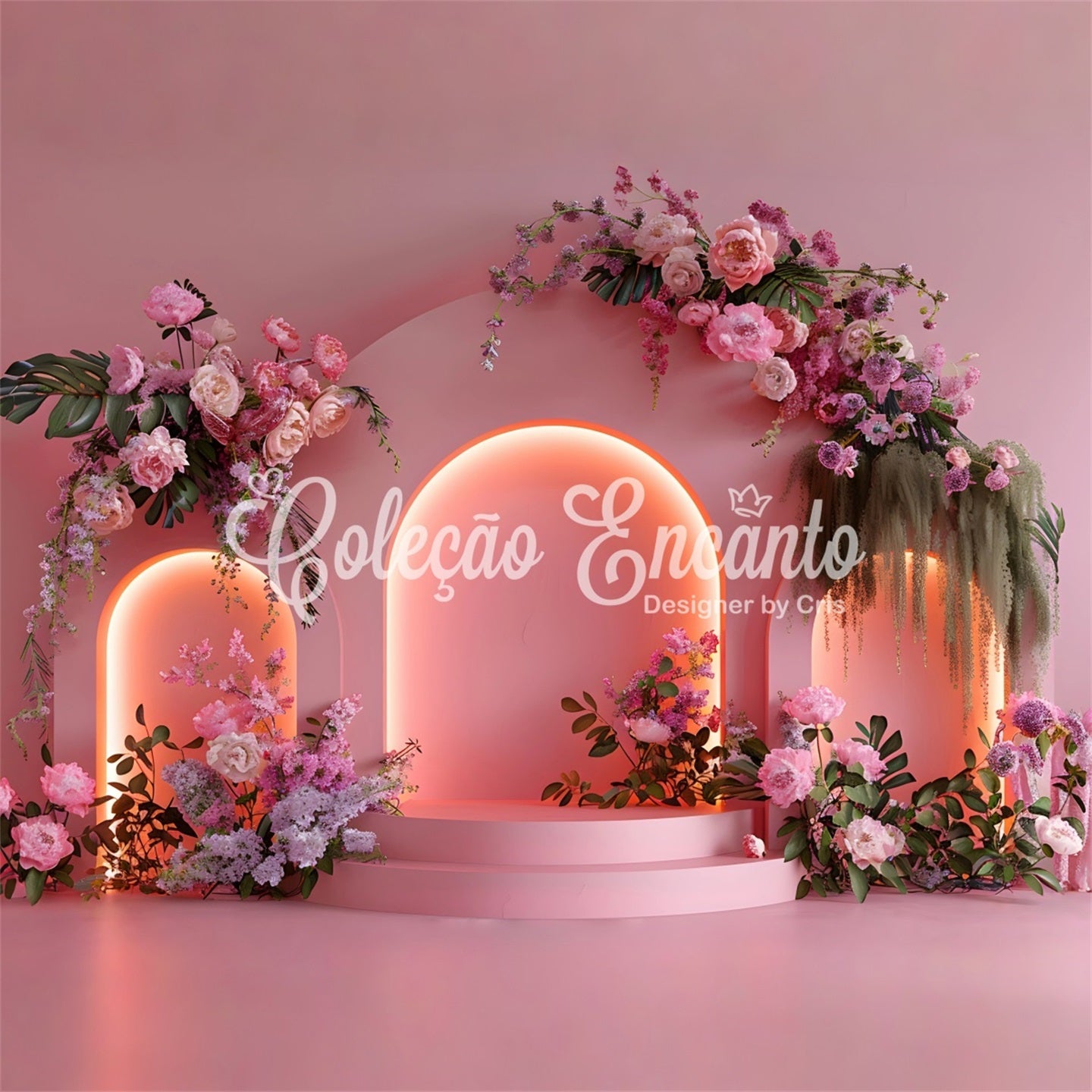 Mothers Day Flower Backdrop Lush Garden Peony Bliss Backdrops For Mother's Day UK By Magali