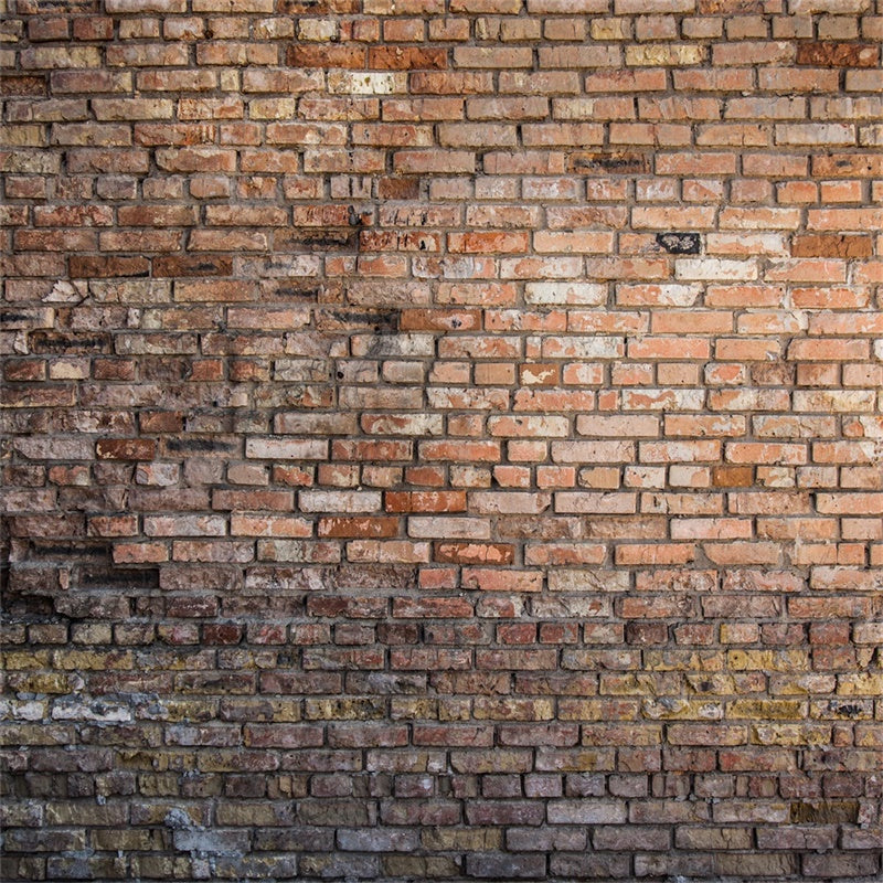 Backdrop Brick Wall Aged Weathered Red Brick Backdrop UK CJJ3-12