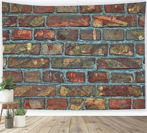 Brick Wall Photo Backdrop Ideas Weathered Vintage Brick Backdrop UK CJJ3-14