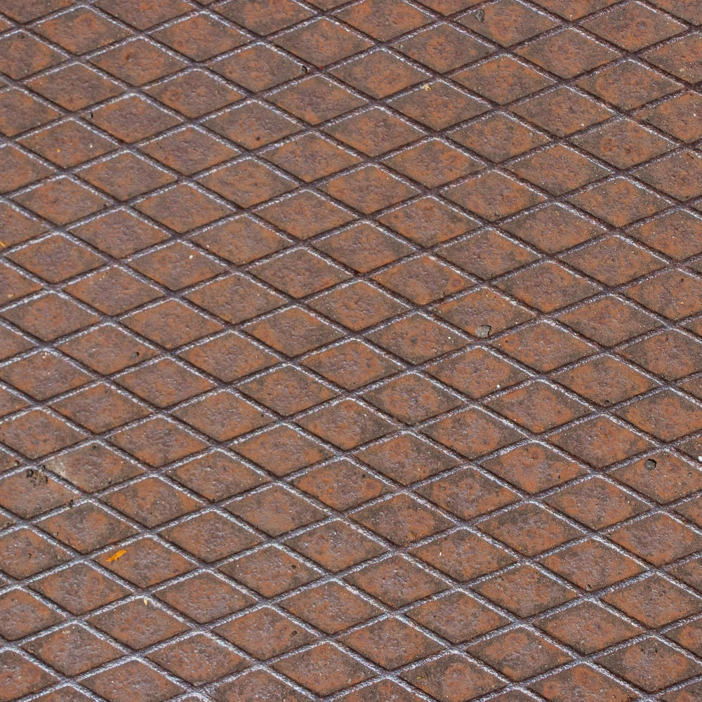 Brick Wall Photo Backdrop Textured Brown Grid Brick Backdrop UK CJJ3-23