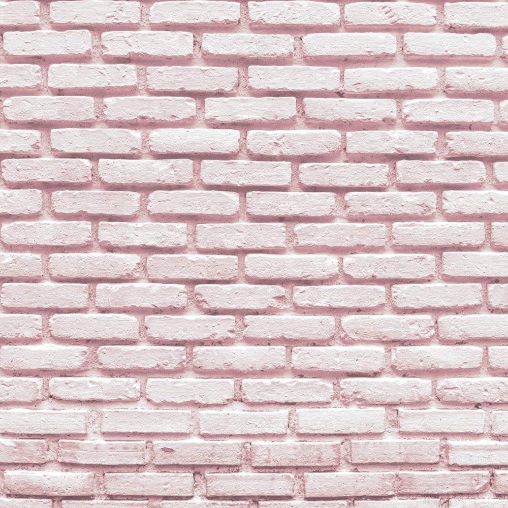 Pink Brick Wall Backdrop Soft Vintage Pink Brick Backdrop UK CJJ3-25