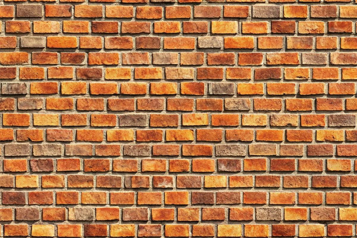 Brick Backdrop Photography Rustic Warm Tone Brick Backdrop UK CJJ3-27