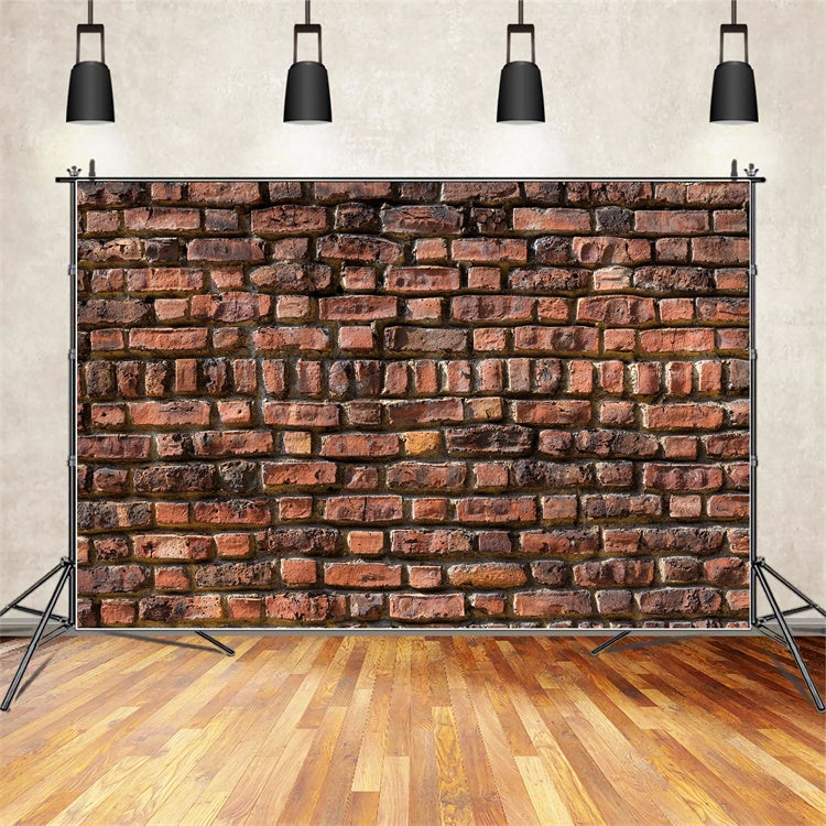 Brick Wall Backdrop Photography Heritage Red Brick Backdrop UK CJJ3-3