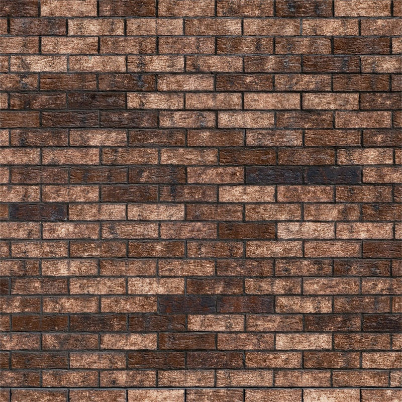 Brick Wall Photography Backdrop Brown Brick Texture Backdrop UK CJJ3-32