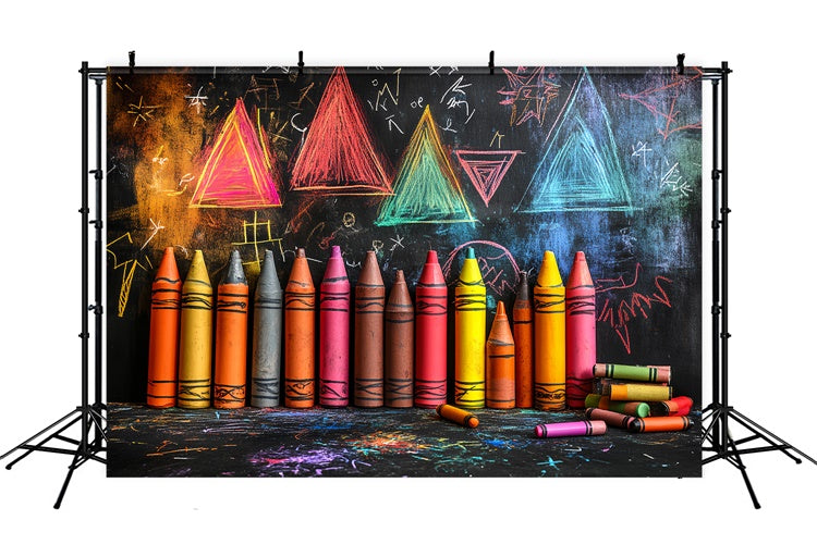 Back To School Backdrop Creative Kids Art Classroom Backdrop UK CSH3-14