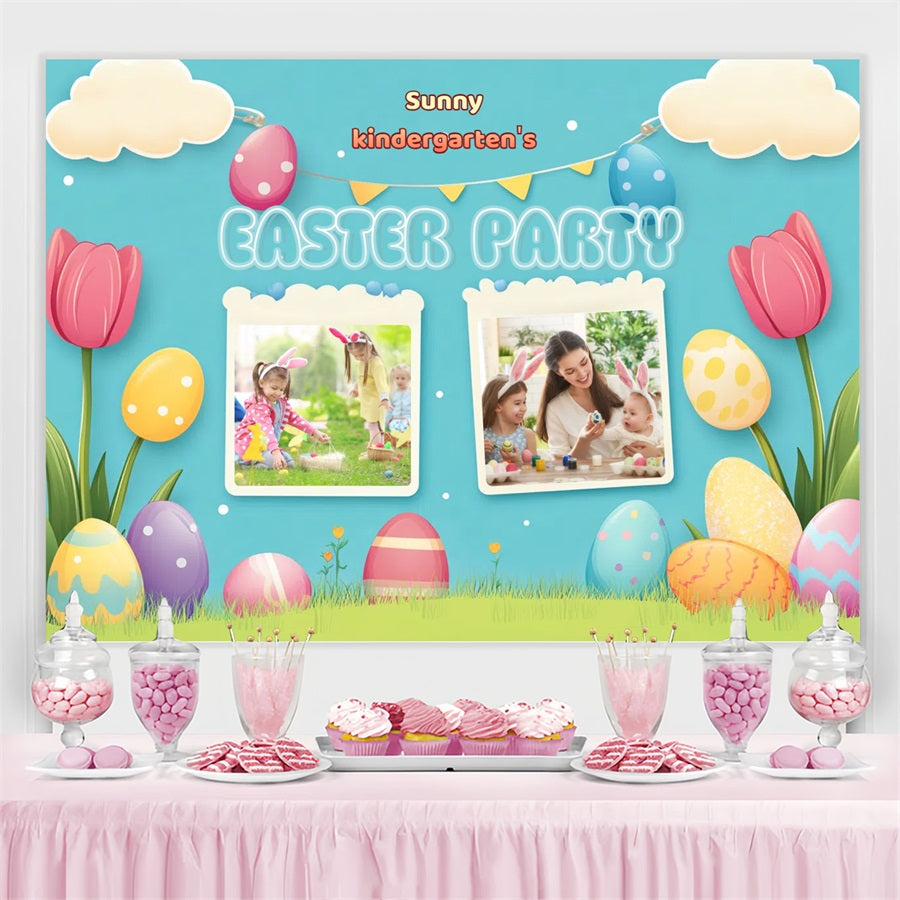 Easter Photo Backdrop Ideas Egg Adventure Custom Backdrop UK CSH3-224
