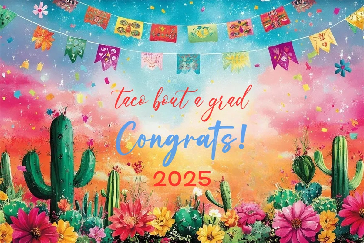 Graduation Photo Backdrop Ideas Cactus Garden Graduation Party Backdrop UK CSH3-237