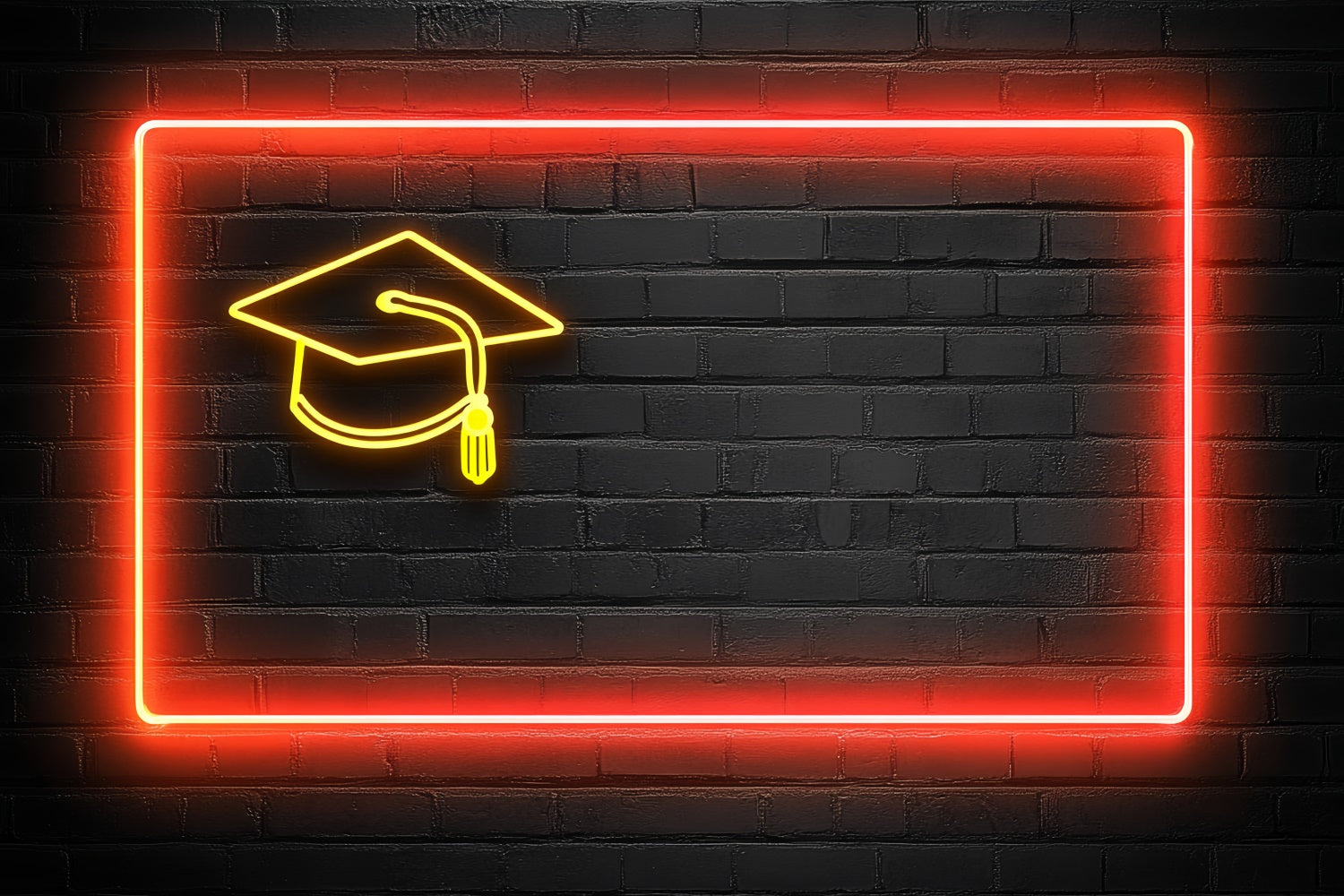 Graduation Photo Backdrop Ideas Neon Frame Graduation Party Backdrop UK CSH3-240