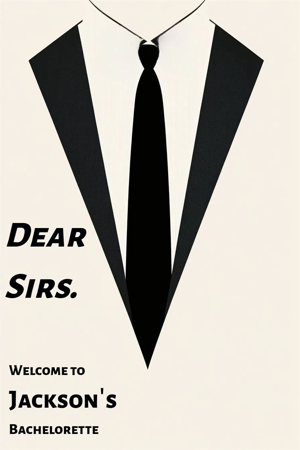 Backdrops For Weddings Tie Bachelor Moment Custom Backdrop UK CSH3-302