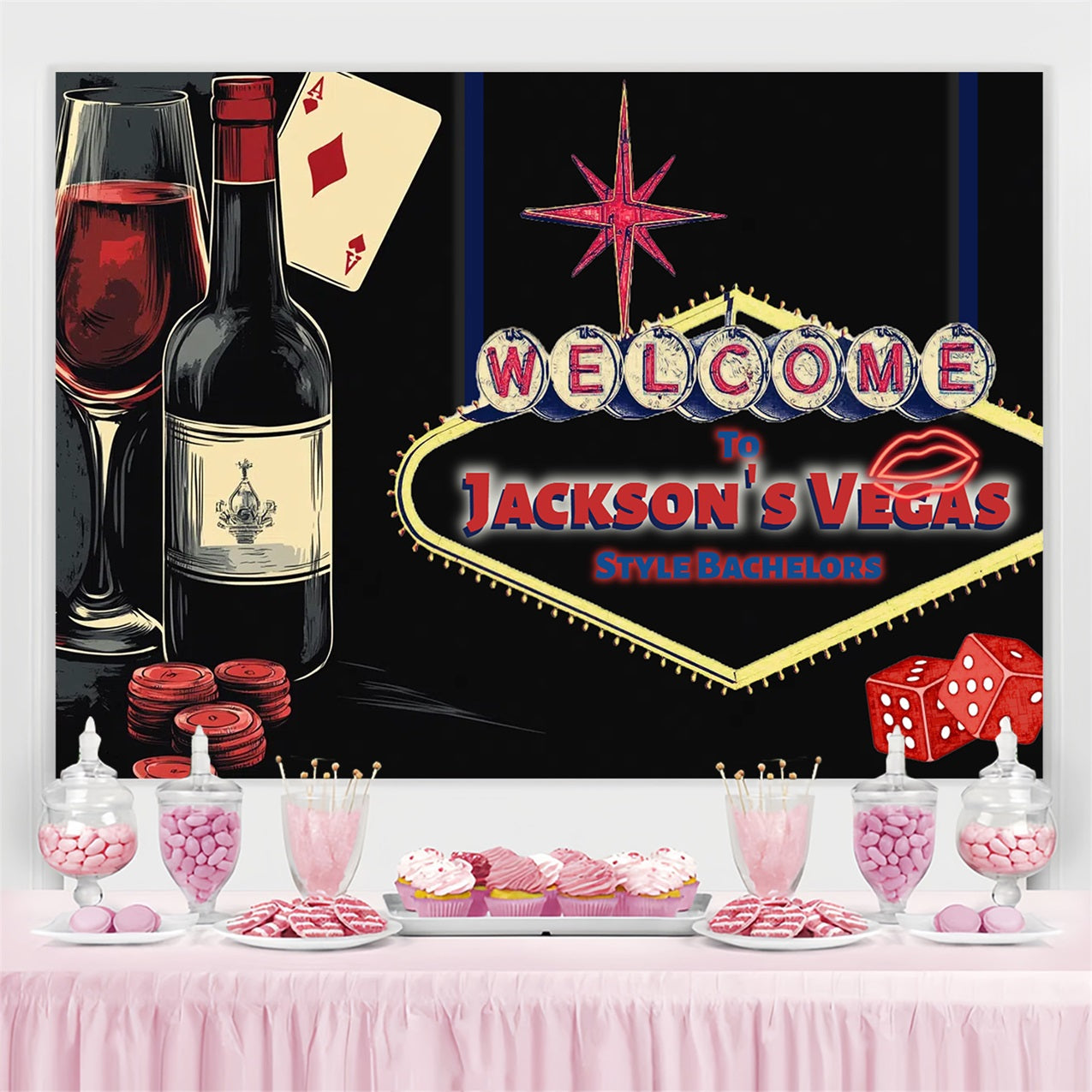 Wedding Photo Backdrop Ideas Wine Bachelor Bash Custom Backdrop UK CSH3-306