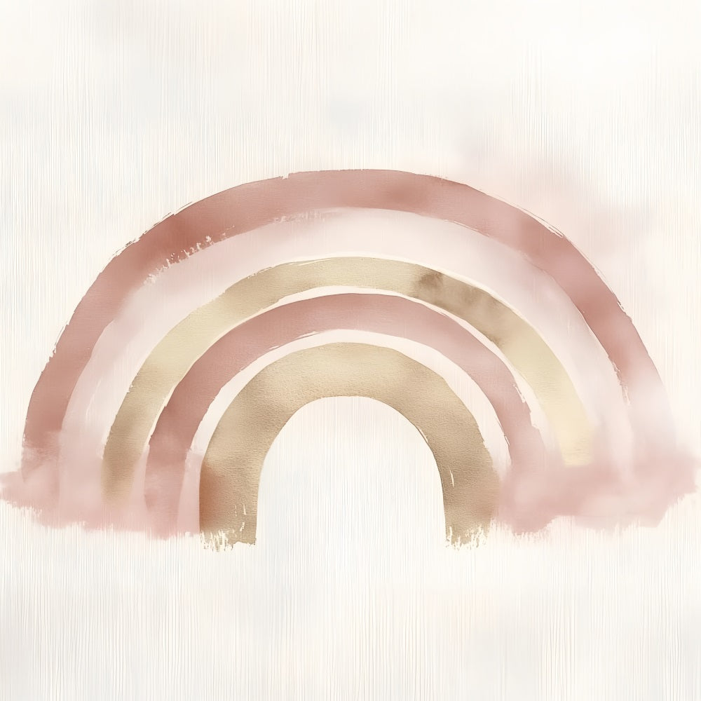 Boho Arch Backdrop Pastel Rainbow Arch Backdrop UK CSH4-126