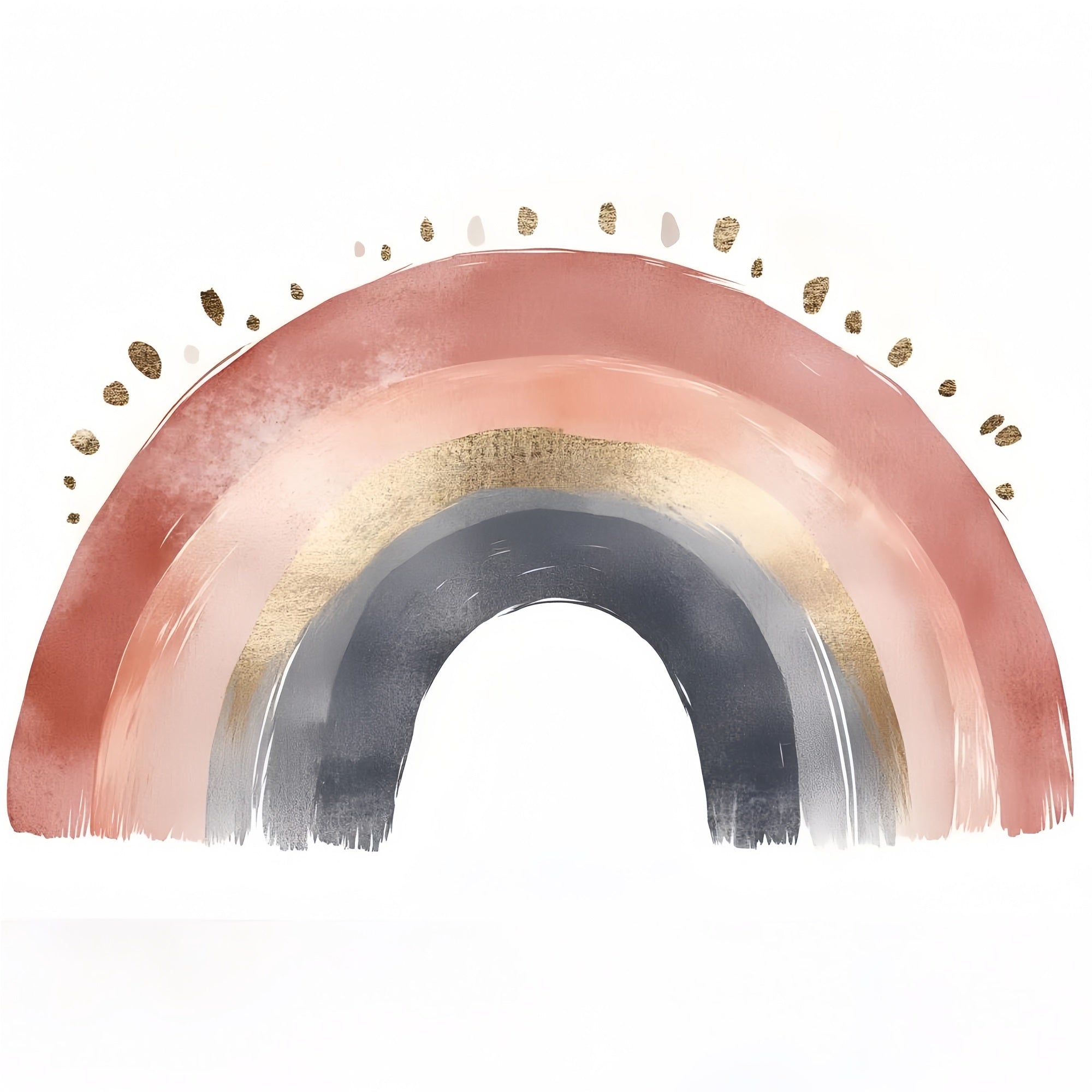 Boho Arch Backdrop Golden Rainbow Arch Backdrop UK CSH4-127
